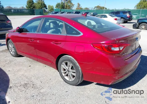 2016 Hyundai Sonata Se из США, поврежденный, VIN 5NPE24AF5GH352062